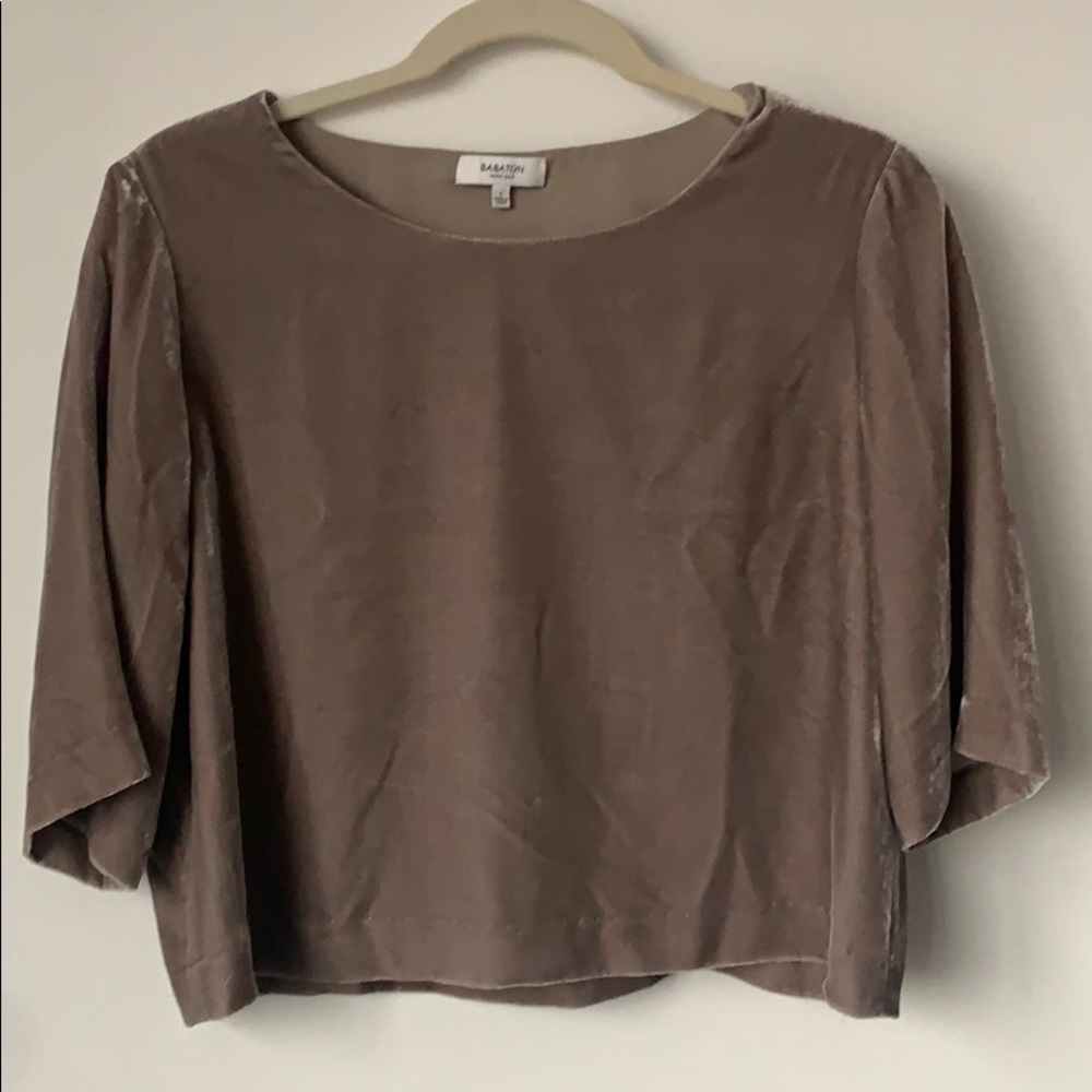 Aritzia | Babaton Todd Velvet Top